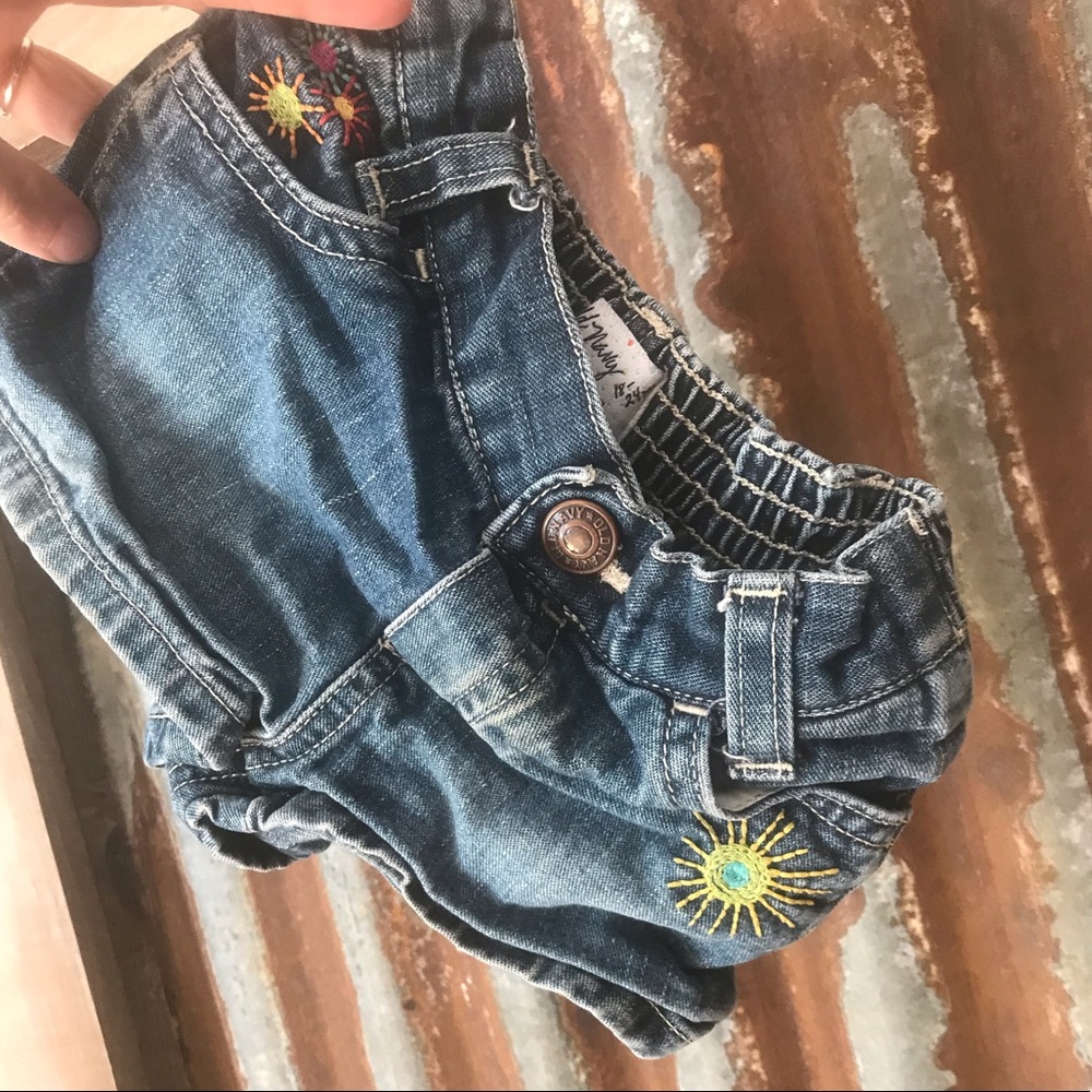 Old Navy baby jean shorts